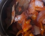 A picture of step 6 of Kolhapuri Fish Curry.