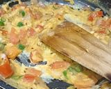A picture of step 4 of Masala Scrambled Eggs.