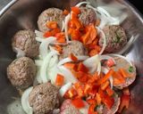 Foto del paso 4 de la receta: Albóndigas rellenas