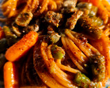 Foto del paso 7 de la receta: Spaghetti picantes con verduritas