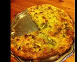 Une image de l'étape 3 de Tarte bananes et citron vert.