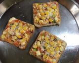 A picture of step 6 of Paneer Chilli Toast.