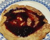 Foto del paso 4 de la receta: Panqueques de banana y harina integral sin azúcar con arrope de higos