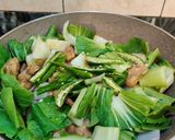 A picture of step 6 of STIR FRY BOK CHOY CHICKEN...