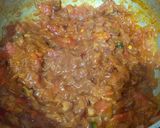 A picture of step 5 of Paneer bhurji.
