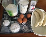 Banános palacsinta 🍌🥞 recept fázis 1 fotója