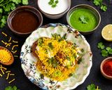 काला चना आलू टिक्की चाट रेसिपी चरण 5 फोटो