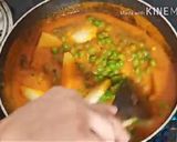 A picture of step 10 of Potato & Green peas ki Sabji.