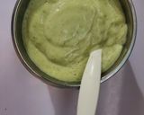 A picture of step 8 of Oat and avocado puree.