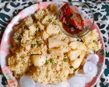आलू मटर पुलाव (aloo matar pulao recipe in Hindi) रेसिपी चरण 6 फोटो