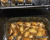 A picture of step 3 of Honey wings.