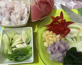 Foto langkah ke 1 dari resep Cumi Saus Padang.