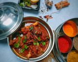 धाँसु मटन करी (dhansu mutton curry recipe in Hindi) रेसिपी चरण 5 फोटो