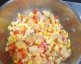 A picture of step 2 of Vegan Corn Chowder.