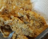 A picture of step 5 of Herb, and Almond Flour Crusted Chicken.