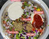 A picture of step 2 of Taco Sunflower.