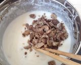 Hình bước làm 8 của món Cháo sườn Hà Nội