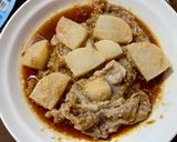 味噌蘿蔔梅花肉片的食譜步驟4照片