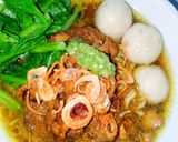 Foto langkah ke 6 dari resep Mie ayam home made + baso tempe.