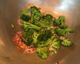A picture of step 6 of Green Pasta.