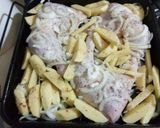 Foto del paso 2 de la receta: Pollo al horno con papas
