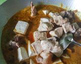 Foto langkah ke 4 dari resep Ayam dan Tahu bumbu kluak.