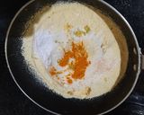 A picture of step 2 of Instant idli dhokla.