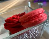 Une image de l'étape 3 de Macarons au framboises et au chocolat.
