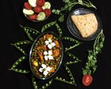 A picture of step 12 of Matar Paneer.