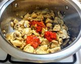 Gombás-csirkemell paprikás recept fázis 3 fotója