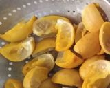 A picture of step 1 of Sweet Lemon Pickle.