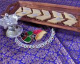 काजू कतली (kaju katli recipe in marathi) रेसिपी स्टेप 3 फोटो 