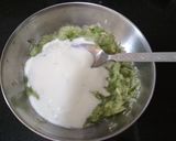 A picture of step 2 of Cucumber Raita.