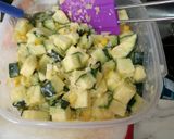 Foto del paso 4 de la receta: Budín de zapallitos italiano (zuchini)