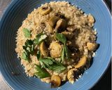 Une image de l'étape 6 de Risotto aux champignons saveur truffe 🍄.