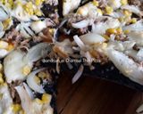 Foto langkah ke 15 dari resep Charcoal Thin Pizza.