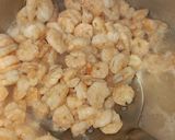 A picture of step 1 of Shrimps Biryani 🍤.