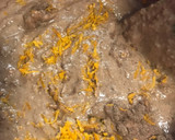 Foto del paso 7 de la receta: Bizcocho de harina de almendras, coco🥥, naranja 🍊 y chocolate, keto, sin azúcar