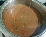 A picture of step 3 of Dal Makhani.