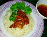 รูปขั้นตอนการทำที่ 4 ของ ข้าวมันหนังไก่ทอด