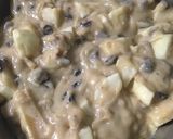 A picture of step 4 of Keto Apple cake.