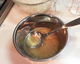 A picture of step 1 of Tekka Don with Sushi Rice (Sushi Vinegar with Kombu Dashi).