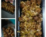 A picture of step 4 of Veg Chilli Manchurian.