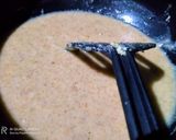 A picture of step 2 of Instant Kaju badam katli (cashew and almond katli).
