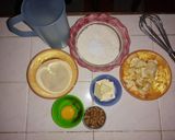 Foto del paso 1 de la receta: Muffin de plátano con nuez