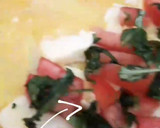 Foto del paso 3 de la receta: Omelette caprese (que no se pega)