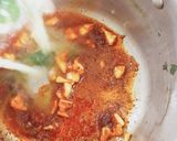 A picture of step 3 of Amaranths curry.