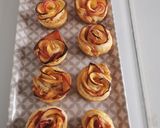 Une image de l'étape 4 de Rose feuilletée aux pommes.