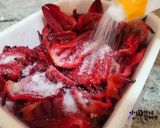 植物界紅寶石,在家DIY超簡單「洛神花蜜餞」的食譜步驟8照片