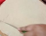A picture of step 6 of Daal Dhokli (Chakoli).
